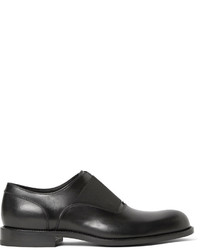 schwarze Oxford Schuhe von Jil Sander