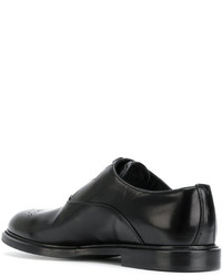 schwarze Oxford Schuhe von Dolce & Gabbana