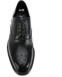 schwarze Oxford Schuhe von Dolce & Gabbana