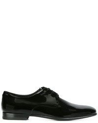 schwarze Oxford Schuhe von Salvatore Ferragamo