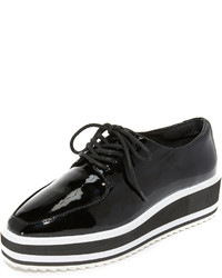 schwarze Oxford Schuhe von Sol Sana