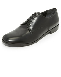 schwarze Oxford Schuhe von Vince