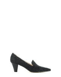 schwarze Pailletten Pumps von Evita