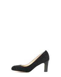 schwarze Pailletten Pumps von Evita