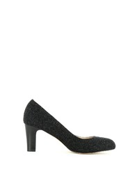 schwarze Pailletten Pumps von Evita