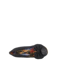 schwarze Pailletten Pumps von Irregular Choice