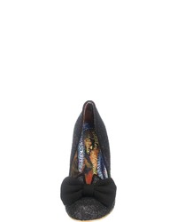 schwarze Pailletten Pumps von Irregular Choice