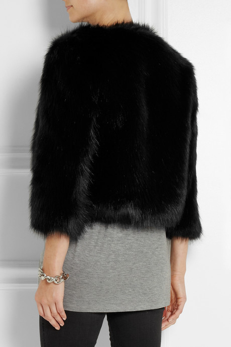 dkny fluffy jacket