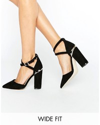 schwarze Pumps von Asos