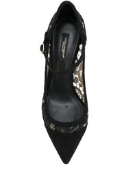 schwarze Pumps von Dolce & Gabbana