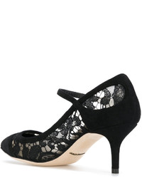 schwarze Pumps von Dolce & Gabbana