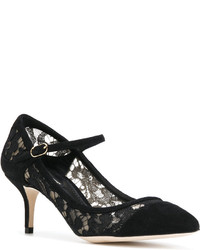 schwarze Pumps von Dolce & Gabbana