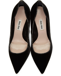 schwarze Pumps von Miu Miu