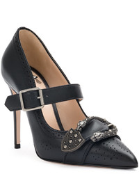 schwarze Pumps von Gucci