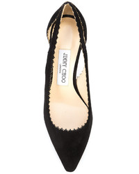 schwarze Pumps von Jimmy Choo