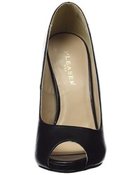 schwarze Pumps von Pleaser