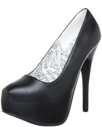 schwarze Pumps von Pleaser