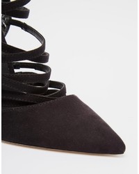 schwarze Pumps von Asos