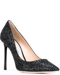 schwarze Pumps von Jimmy Choo