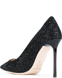 schwarze Pumps von Jimmy Choo