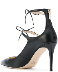 schwarze Pumps von Jimmy Choo