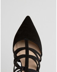 schwarze Pumps von Asos