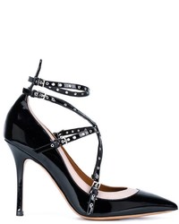 schwarze Pumps von Valentino