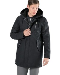 schwarze Regenjacke von Anerkjendt