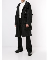 schwarze Regenjacke von Undercover