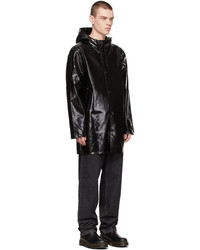 schwarze Regenjacke von Stutterheim