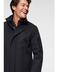 schwarze Regenjacke von Bugatti