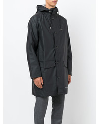 schwarze Regenjacke von Stutterheim