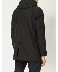 schwarze Regenjacke von Herno