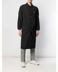 schwarze Regenjacke von Drôle De Monsieur