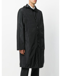 schwarze Regenjacke von Prada