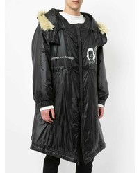 schwarze Regenjacke von Undercover