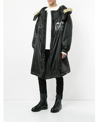 schwarze Regenjacke von Undercover