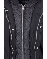 schwarze Regenjacke von Petrol Industries