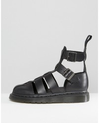 schwarze Römersandalen von Dr. Martens