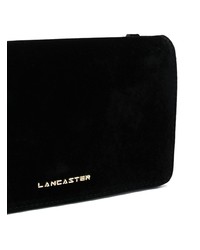 schwarze Samt Clutch von Lancaster