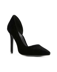 schwarze Samt Pumps von Senso