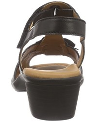 schwarze Sandalen von ara