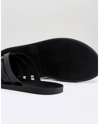 schwarze Sandalen von Aldo