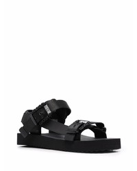 schwarze Sandalen von VERSACE JEANS COUTURE