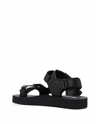 schwarze Sandalen von VERSACE JEANS COUTURE