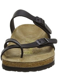 schwarze Sandalen von Birkenstock