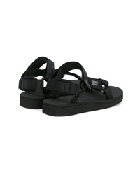 schwarze Sandalen von Suicoke