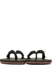schwarze Sandalen von Valentino