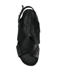 schwarze Sandalen von Uma Wang