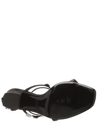 schwarze Sandalen von Boutique Moschino